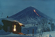 House of the Kluchevskoy eruption keeper