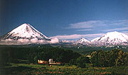 Kluchevskoy volcano and its neighbours