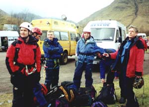 Glen Coe MRT members