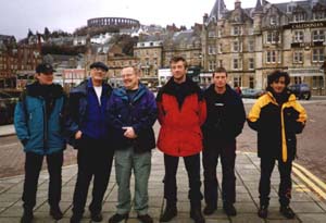 Russian Emercom members are visiting Oban