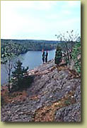 A top of Grand Rocks at Yastrebinoye Lake