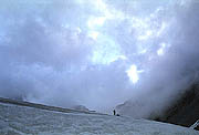 Arbuz glacier under the Akkem wall