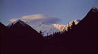 Mt. Beluha. Sunrise.