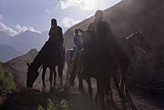 Horse-back riding in Elbrus area