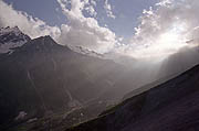 View of Terskol valley