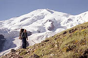 Mt Elbrus from the west