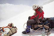 Ascent to the Frunze Pass, Mt Elbrus