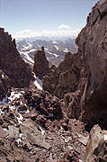 The Frunze Pass, Mt Elbrus