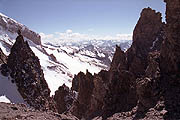 The Frunze Pass, Mt Elbrus