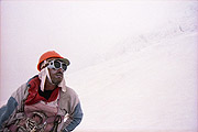 Traverse on the west side of Mt Elbrus