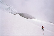 Traverse on the west side of Mt Elbrus