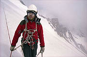 Traverse on the west side of Mt Elbrus