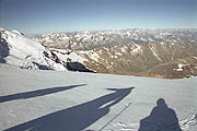 Ascent to the western slope of Mt Elbrus