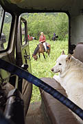 Real off-road in Kamchatka wilderness