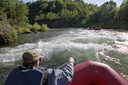 White-water rafting in Kamchatka