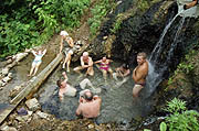 Warm wild springs in Papatunka