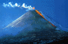 Kluchevskoy volcano eruption